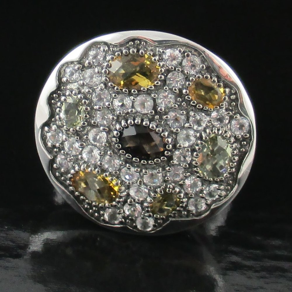 Sima K 3.07ct Shades of Quartz "Grecian" Ring